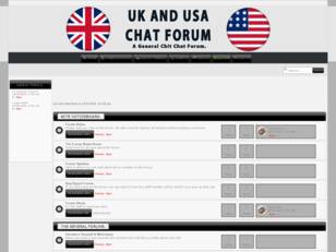 UK & USA Chat Forum.